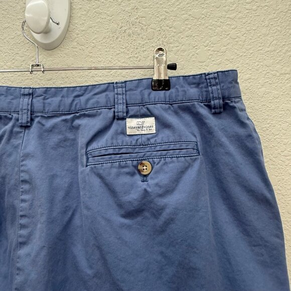 Vineyard Vines Blue Summer Twill Club Chino 9" Cotton Shorts 1H0213 Mens size 40 - Picture 5 of 9